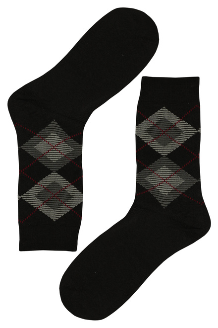 Pánske bavlnené denné ponožky ZC1013-5 párov
