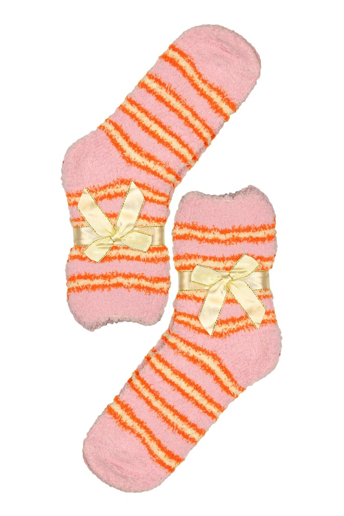 Vianočné chlpaté ponožky dámske DW9505-2bal