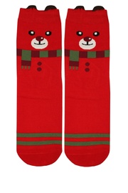 Vianočný medvedík - veselé dámske ponožky