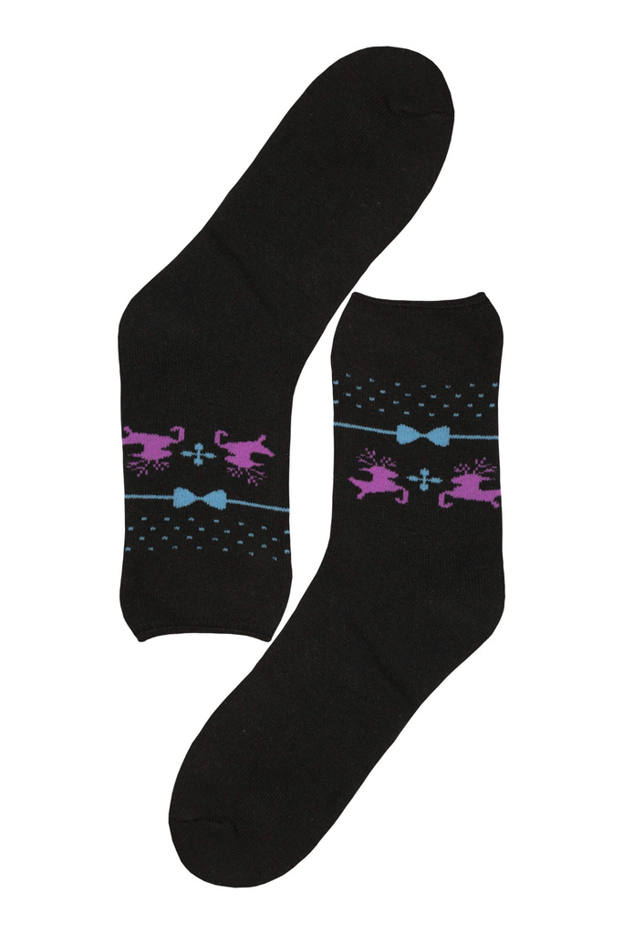 Thermo froté dámske zimné ponožky JW10-2 páry