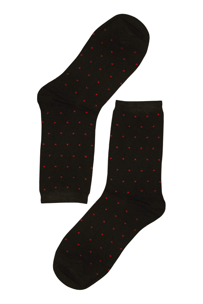Dámske ponožky s bodkami CZ406 - 5 párov