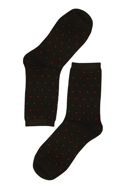 Dámske ponožky s bodkami CZ406 - 5 párov