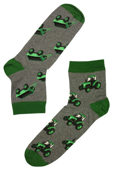 Traktor - pánske veselé ponožky Avangard 