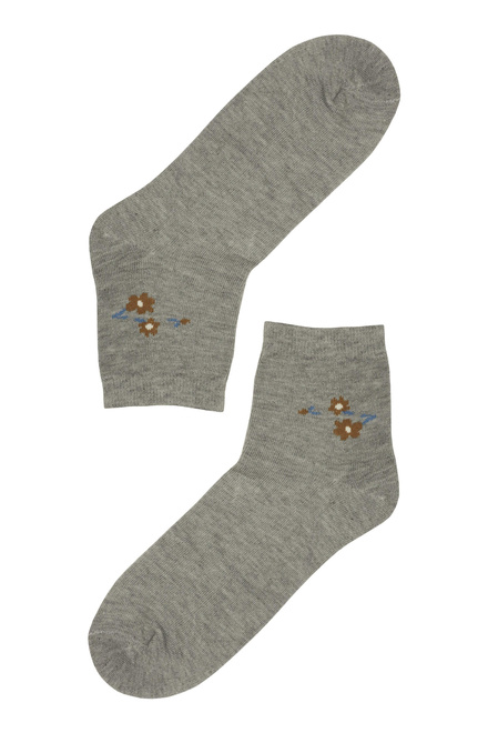 Polovysoké bambusové dámske ponožky ZH6233 - 3 páry 