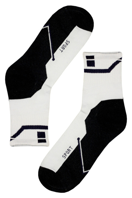 Pánske polovysoké športové ponožky ST-001 - 3páry