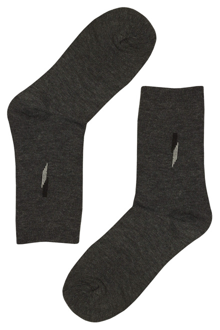 Pánske lacné vysoké ponožky B-003 - 5bal viacfarebná veľkosť: 39-42