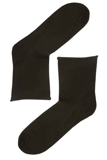 Bamboo dámske zdravotné ponožky LW3010C - 3bal čierna veľkosť: 35-38