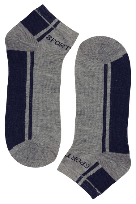 Pesail lacné členkové ponožky bambus EM1024 3bal. viacfarebná veľkosť: 40-44