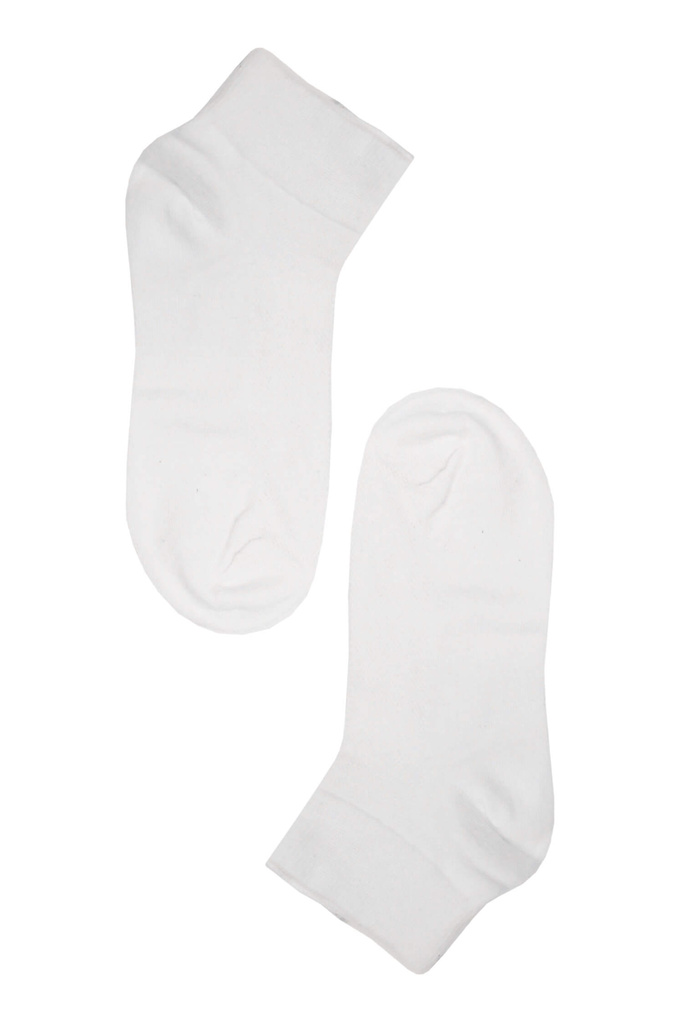 Novum Tex Petra biele bavlnené ponožky dámske 3bal