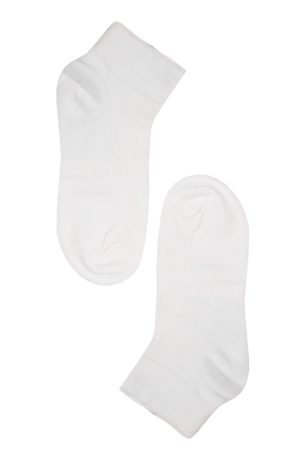 Novum Tex Petra biele bavlnené ponožky dámske 3bal biela veľkosť: 35-38