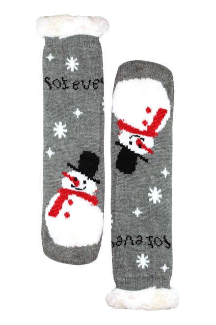 Snowman vianočné teplé ponožky dámske WW048 