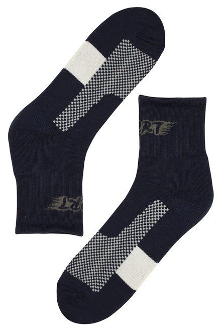 Pesail Šport termo ponožky vysokej BM3707 3bal.  viacfarebná veľkosť: 44-47