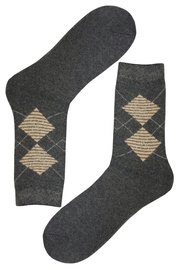 Pesail termo vlnené ponožky vysoké zimné DM101 3 bal.