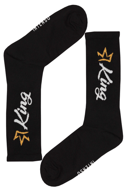King Intenso tall men's stylish socks 