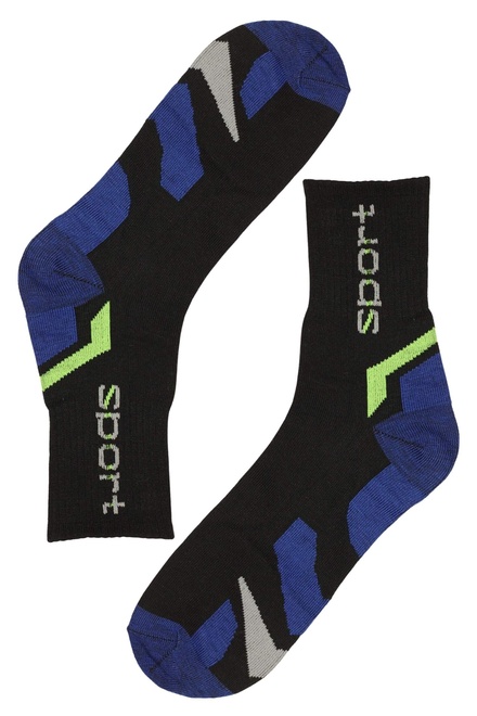 Lacné pánske športové ponožky ZM370 - 3 páry