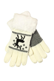 Kiruna Bianco rukavice pre drobnejšie ruky