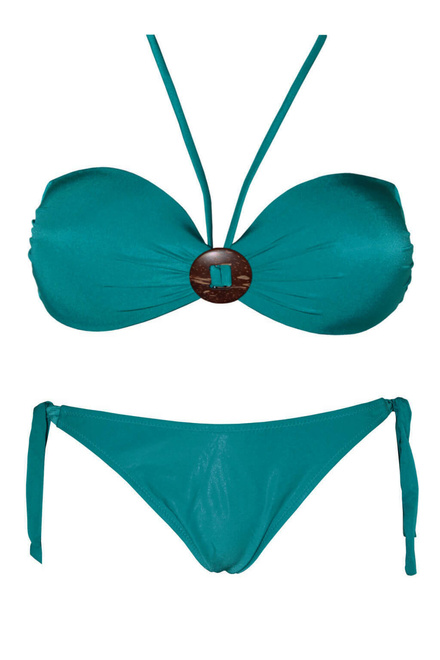 Liliana dámske plavky s výstužou zelená veľkosť: L