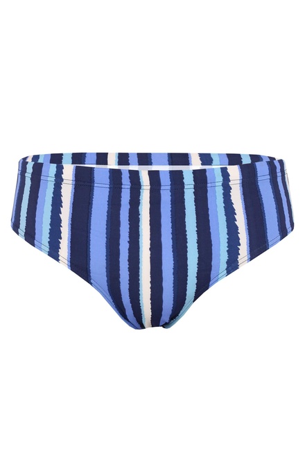 Serpiente blue pánske slipové plavky s prúžkami 003 modrá veľkosť: M