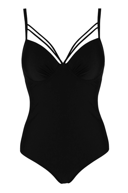 Sencilo black jednodielne elegantné plavky