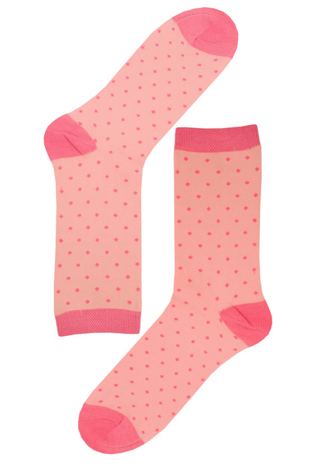 Bellinda My Socks - dámske ponožky s bodkami ružová veľkosť: 39-42