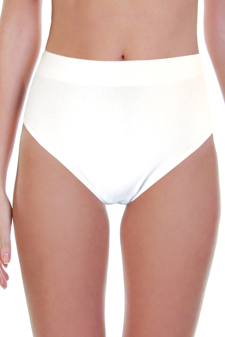 Maxis G&N nohavičky vyššie klasické bezšvové biela veľkosť: 4XL