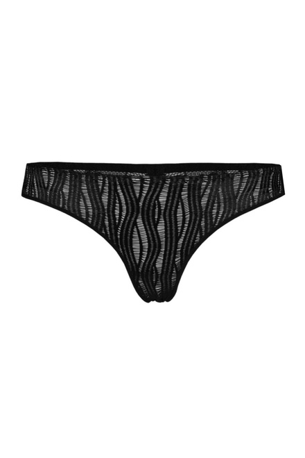 Tisha Bikini III. čipkované nohavičky čierna veľkosť: M