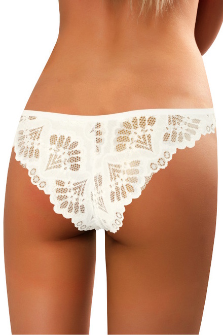 Joani Brazils čipkované nohavičky 2ks biela veľkosť: L