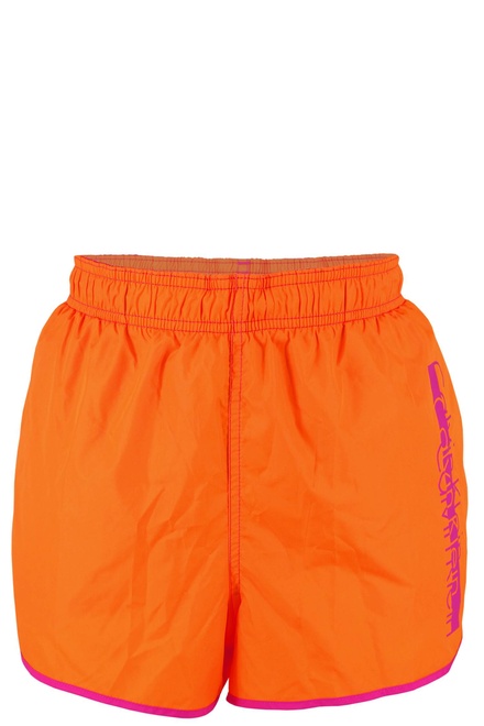 Calvin Klein dámske kraťasy žiarivá oranžová veľkosť: XL