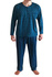 Olda maxi pánske pyžamo BNA273 (tmavo modrá, XL)