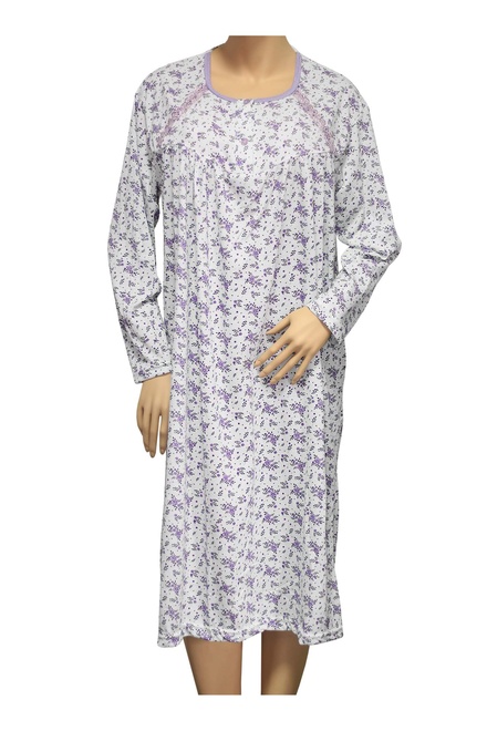 Karina dámska nočná košeľa 1008 fialová veľkosť: XXL
