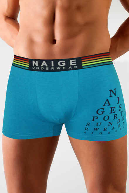 Naige Men boxerky 2 ks svetlomodrá veľkosť: L