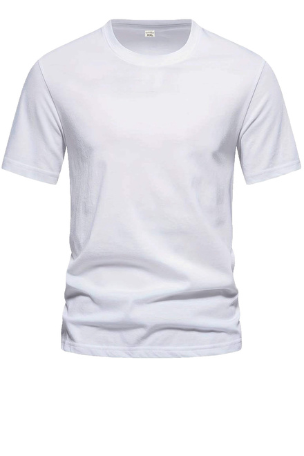 Bořek pánske klasické tričko TS-1006 biela veľkosť: XXL