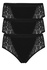 Kira nohavičky bavlna s čipkou P30137 3 kusy  čierna veľkosť: L