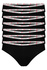 KAPO Talia black nohavičky bavlna 7 kusov  čierna veľkosť: M