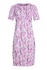 Roelie kvetovaná dámska nočná košeľa 6957 ružová veľkosť: XL
