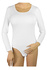 Eligia dámske body dlhý rukáv bavlna  biela veľkosť: XL