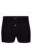 Bellinda Comfort bavlnené voľné boxerky s dlhšiou nohavičkou BU858765 čierna veľkosť: L