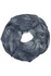 Amália batikovaný šál kruhový JK014 tmavo šedá