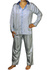 Manolo Satin pánske pyžamo K150814 svetlomodrá veľkosť: XL