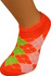 Ponožky kocka oranžová veľkosť: 35-39