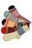 Pesail termo farebné zimné ponožky s vlnou DW02  viacfarebná veľkosť: 35-38