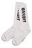 Bandit Intenso high men's cotton socks  biela veľkosť: 36-40