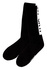 Fck it Intenso dark high cotton socks  čierna veľkosť: 36-40