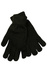 Black rukavice čierna
