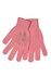 Salva rose prstové rukavice s kamienkami svetlo ružová