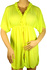 Caribe kaftan šaty na pláž S761 žiarivá žltá veľkosť: L
