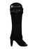Stevie pletené návleky na obuv DN95-12 čierna