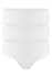 Lenka vyššia bavlnené nohavičky B164 - 3bal biela veľkosť: XXL