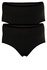 Maxima Comfortea nohavičky - dvojbalenie čierna veľkosť: 4XL