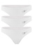 Flavia bavlnené nohavičky s kamienkami - 3bal biela veľkosť: XL